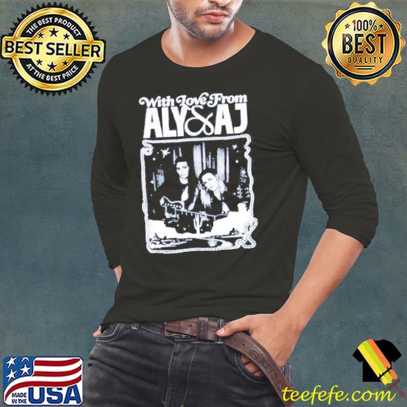Aly And Aj With Love From London 2023 s Long Sleeve Tee Aly And Aj With Love From London 2023 s Long Sleeve Tee