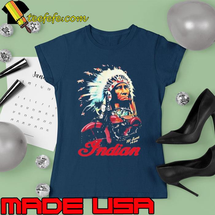 American Native 1930 Indian Scout 101 s Ladies tee American Native 1930 Indian Scout 101 s Ladies tee