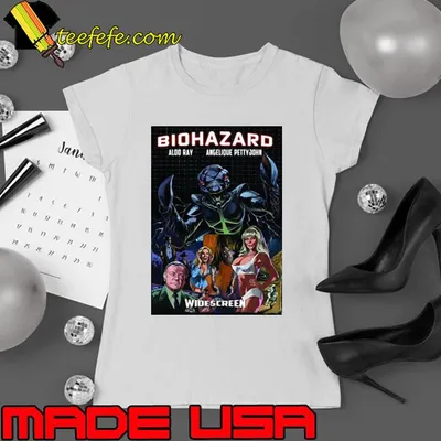 Angelique Pettyjohn Biohazard Movie Poster Shirt