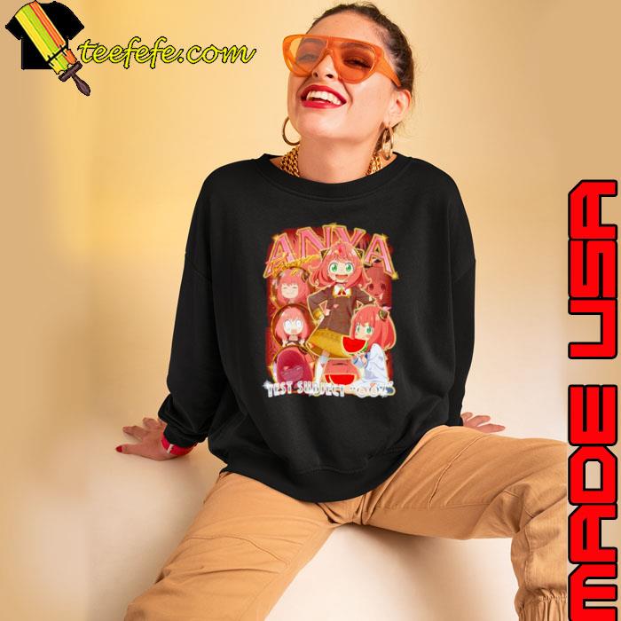 Anya test subject 007 shirt Anya test subject 007 shirt