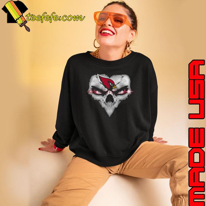 Arizona cardinals skulls of fantasy logo shirt, hoodie, sweater