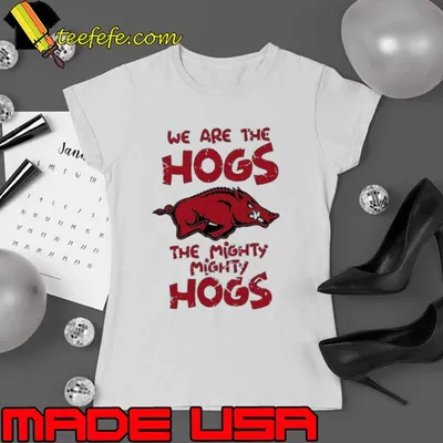 Arkansas Razorbacks We Are The Hogs The Mighty Mighty Hogs 2023 Shirt