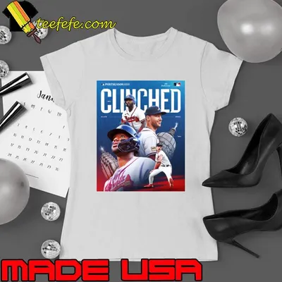 Atlanta Braves Clinched 2023 MLB Postseason Shirt