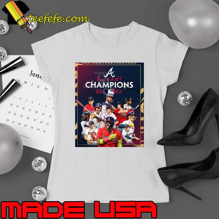 Atlanta Braves NL East Champions 2023 Poster Shirt