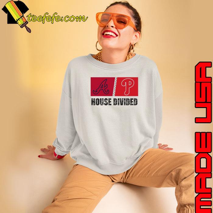 Atlanta Braves vs Philadelphia Phillies House Divided Shirt Sweatshirt Atlanta Braves vs Philadelphia Phillies House Divided Shirt Sweatshirt