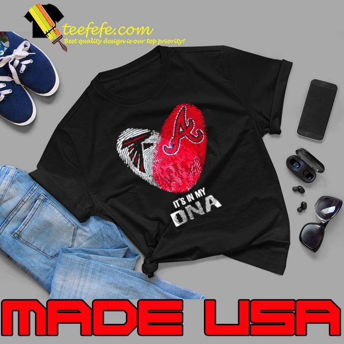 Atlanta Falcons And Atlanta Braves Heart It’s In My DNA 2023 shirt