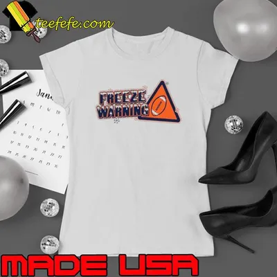 Auburn Tiger Football Freeze Warning Shirt