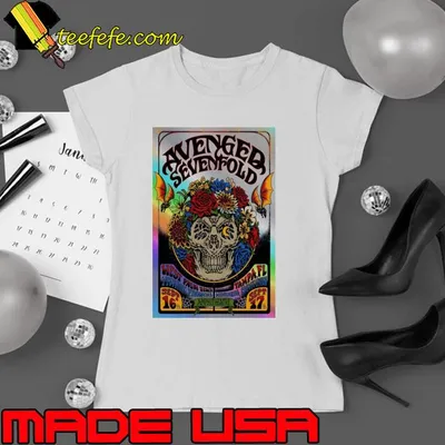 Avenged Sevenfold Sept 16 17, 2023 West Palm Beach iTHINK Financial Amphitheatre Poster Shirt