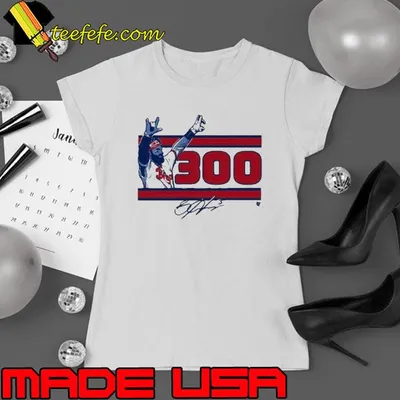 Awesome Bryce Harper 300 signature photo shirt