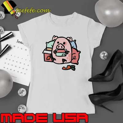 Baby Art Piggy Pusheen Shirt