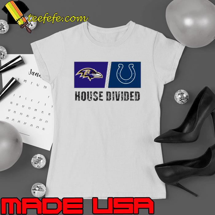 Baltimore Ravens vs Indianapolis Colts House Divided Shirt, hoodie