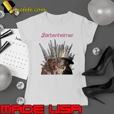 Barbenheimer scary burn shirt