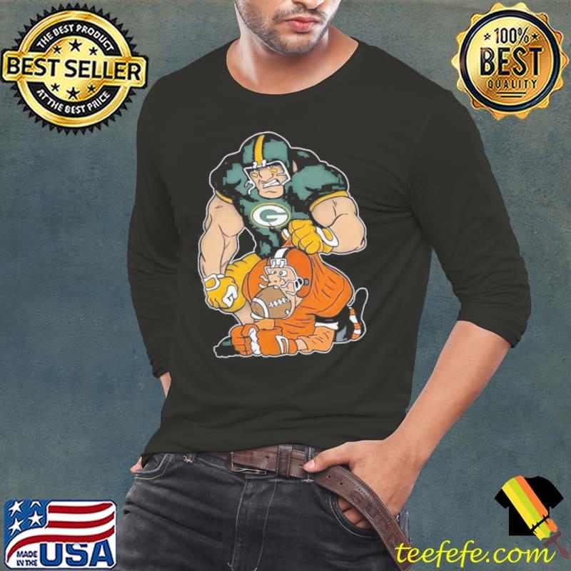 beat Down Green Bay Packers T Shirt Long Sleeve Tee beat Down Green Bay Packers T Shirt Long Sleeve Tee
