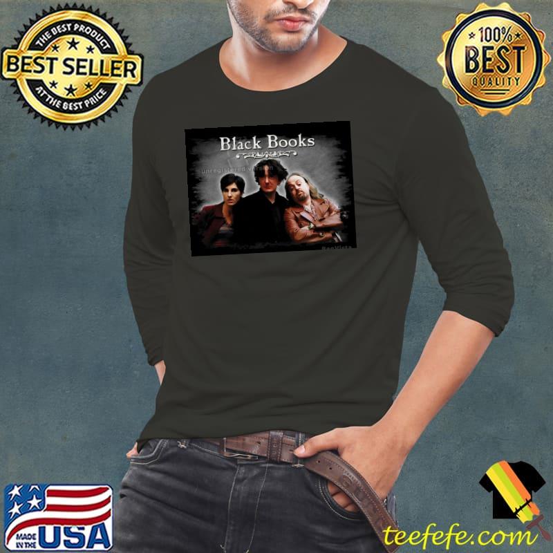 Black Books Movie Shirt Long Sleeve Tee Black Books Movie Shirt Long Sleeve Tee