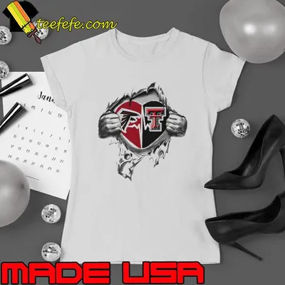 Blood Inside Me Atlanta Falcons And Texas Tech Red Raiders 2023 shirt