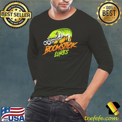 Boomstick Lures Fishing Gun Shirt