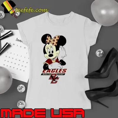 Boston College Eagles Ncaa Mimi Mouse Walt Disney shirt