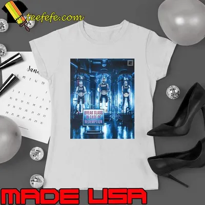 Break Glass In Case Of Redemption Team USA In The Paris Olympics Next Year 2024 Shirt