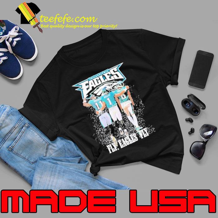 Brown Hurts and Smith Philadelphia Eagles Fly Eagles Fly Signatures shirt Brown Hurts and Smith Philadelphia Eagles Fly Eagles Fly Signatures shirt