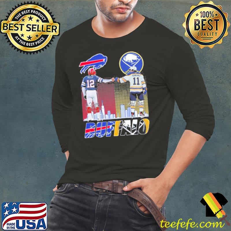 Buffalo Bills Kelly And Sabres Perreault City Champion T Shirt