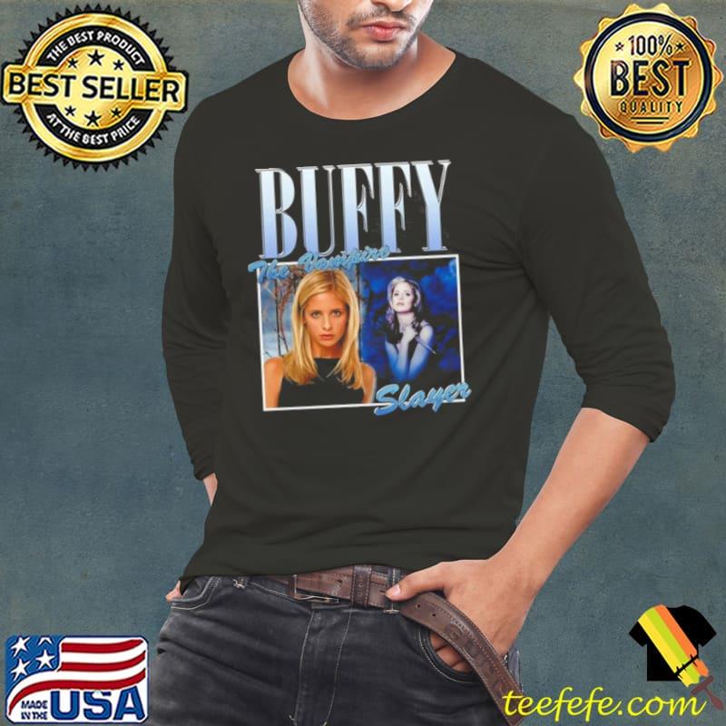 Buffy the Vampire Slayer Vintage 90s Shirt Long Sleeve Tee Buffy the Vampire Slayer Vintage 90s Shirt Long Sleeve Tee