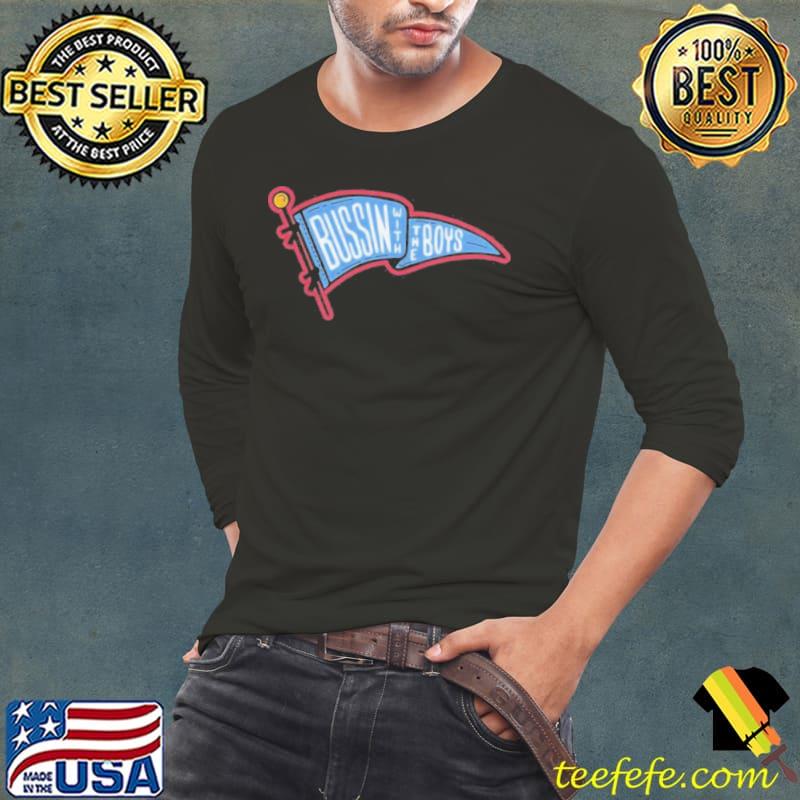 Bussin with the boys pennant pocket s Long Sleeve Tee Bussin with the boys pennant pocket s Long Sleeve Tee