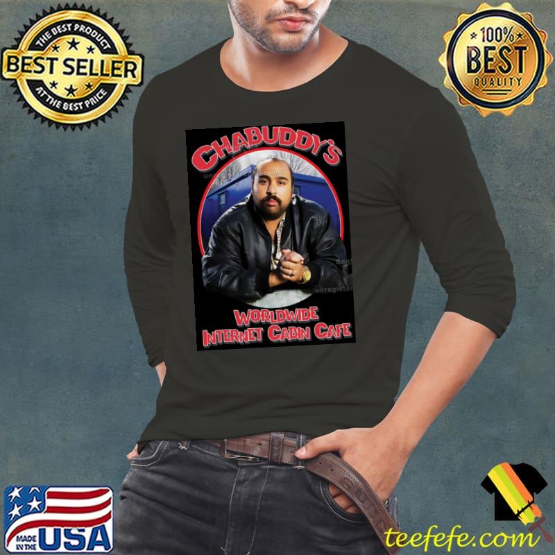 Chabuddy G Worldwide Internet Cabin Cafe Shirt Long Sleeve Tee Chabuddy G Worldwide Internet Cabin Cafe Shirt Long Sleeve Tee