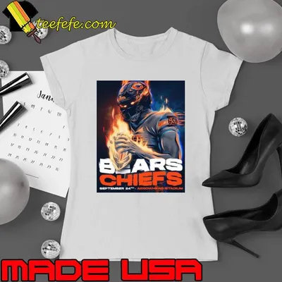 Chicago Bears Vs Kansas City Chiefs September 24th 2023 Arrowhead Stadium Shirt
