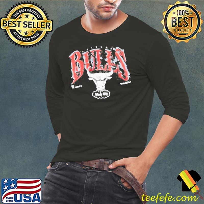 Chicago Bulls NBA Suga Glitch Shirt Long Sleeve Tee Chicago Bulls NBA Suga Glitch Shirt Long Sleeve Tee