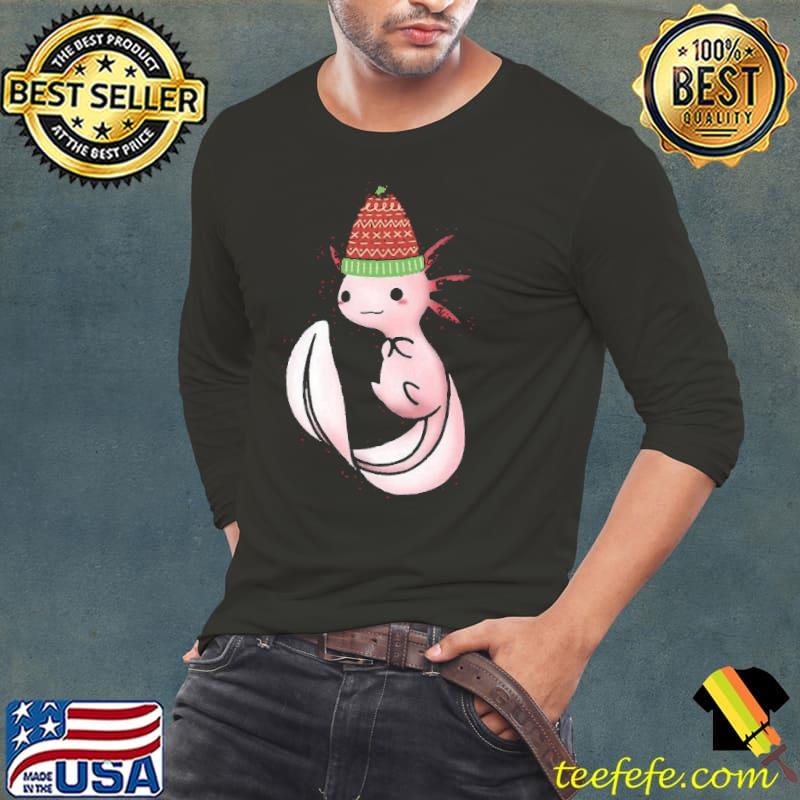 Christmas Axolotl Cute 2022 Cute Axolotl Shirt Long Sleeve Tee Christmas Axolotl Cute 2022 Cute Axolotl Shirt Long Sleeve Tee