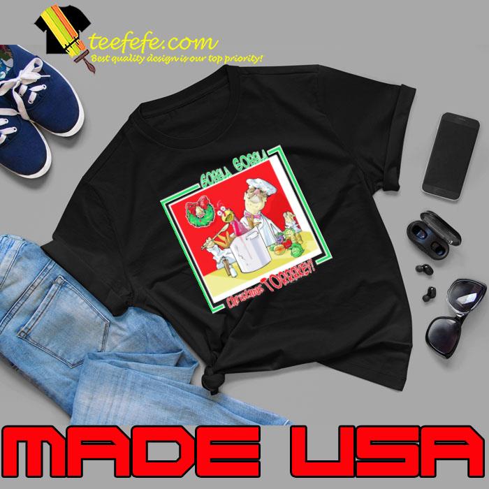 Christmas Chef Gobbla Gobbla Torrrkey Shirt