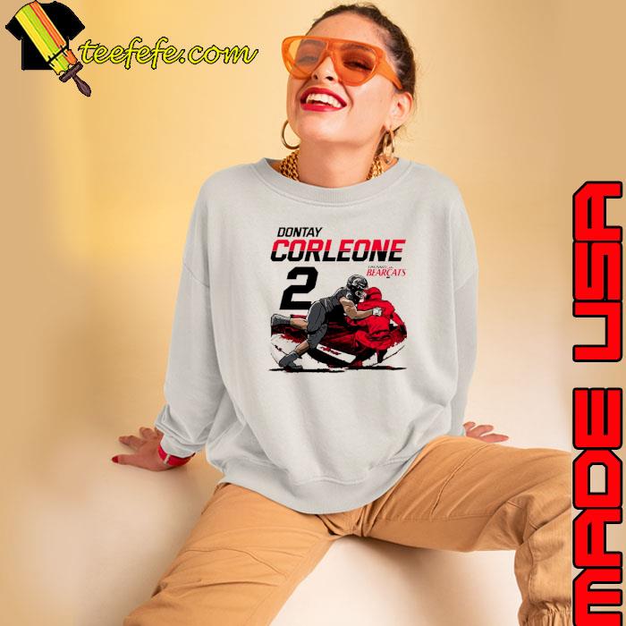 Cincinnati Bearcats Dontay Corleone Stadium s Sweatshirt Cincinnati Bearcats Dontay Corleone Stadium s Sweatshirt