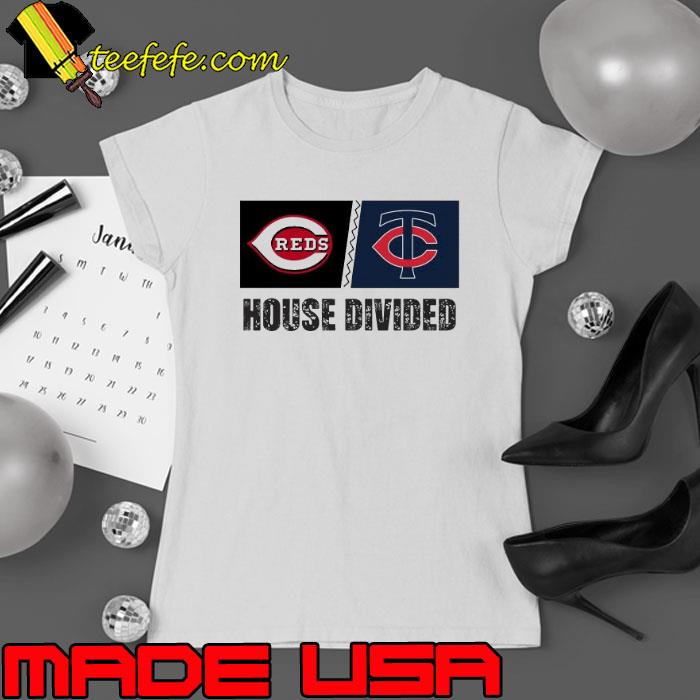 Cincinnati Reds vs Minnesota Twins House Divided Shirt