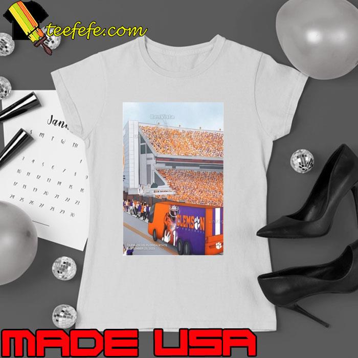 Clemson Tigers vs Florida State Seminoles at Memorial Stadium Sept 23 2023 Shirt Ladies tee Clemson Tigers vs Florida State Seminoles at Memorial Stadium Sept 23 2023 Shirt Ladies tee
