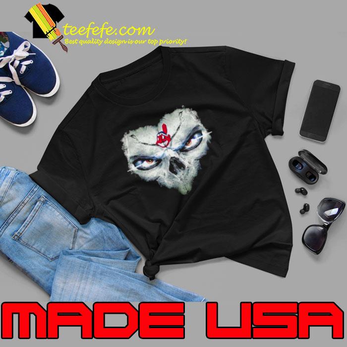 Cleveland Indians Skulls Of Fantasy Logo Shirt Unisex Cleveland Indians Skulls Of Fantasy Logo Shirt Unisex