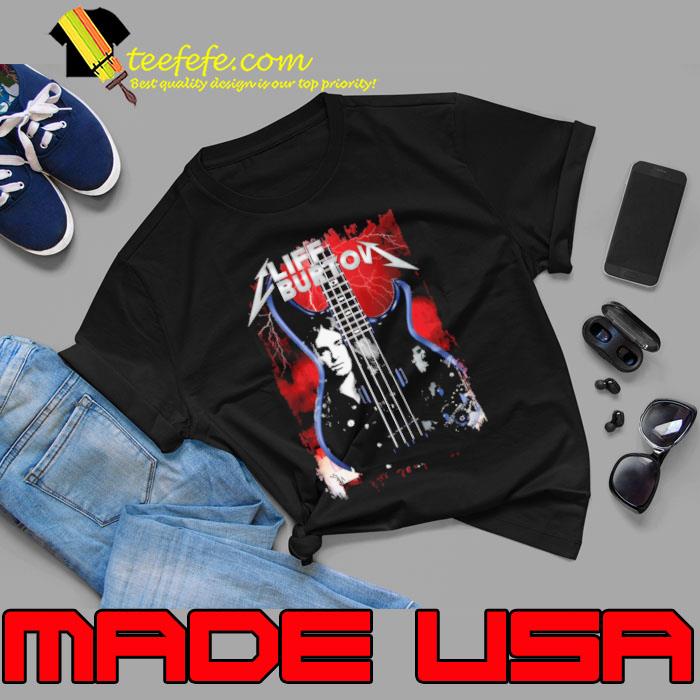 Cliff Burton Guitar Shirt Unisex Cliff Burton Guitar Shirt Unisex