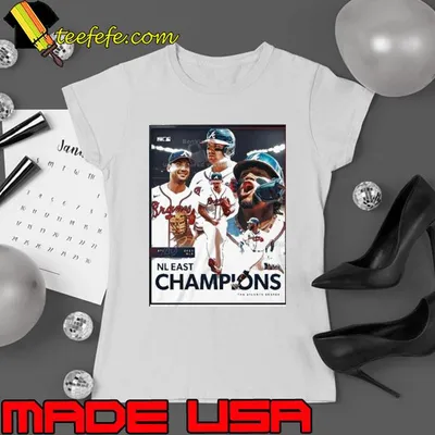 Congrats Atlanta Braves Are MLB NL East Champions 2023 For The 6 Straight Season Home Decor Poster shirt