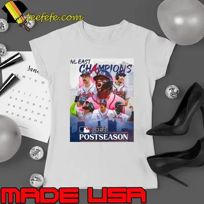 Congratulations Atlanta Braves Are 2023 NL East Champions Shirt