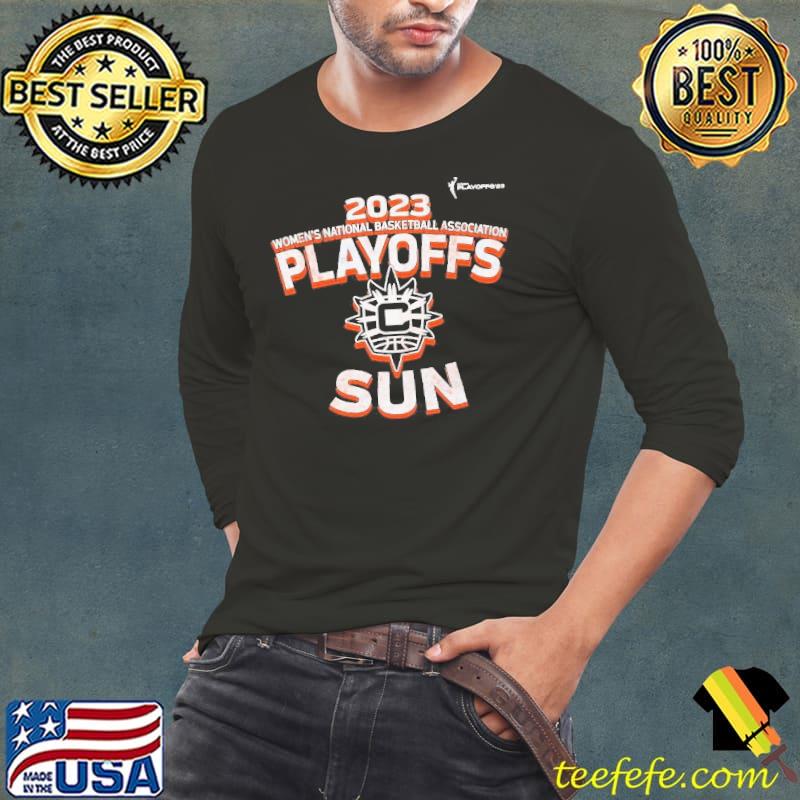 Connecticut Sun Stadium Essentials 2023 Women’s National Basketball Association WNBA Playoffs Shirt Long Sleeve Tee Connecticut Sun Stadium Essentials 2023 Women’s National Basketball Association WNBA Playoffs Shirt Long Sleeve Tee