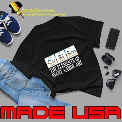 CuBiSm The Elements of Avant-Garde Art T-Shirt