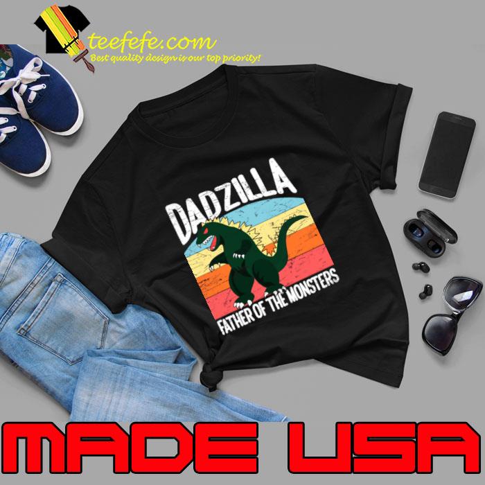 Dadzilla Father Of The Monsters Vintage T-Shirt