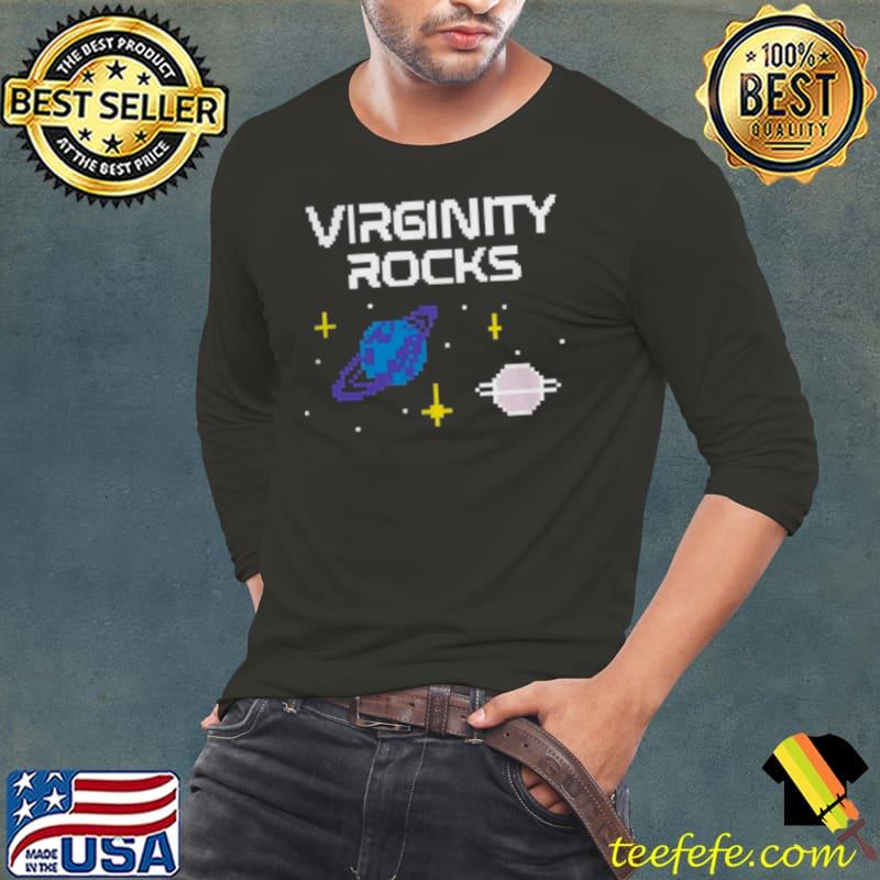 Danny duncan virginity rocks pixel space s Long Sleeve Tee Danny duncan virginity rocks pixel space s Long Sleeve Tee