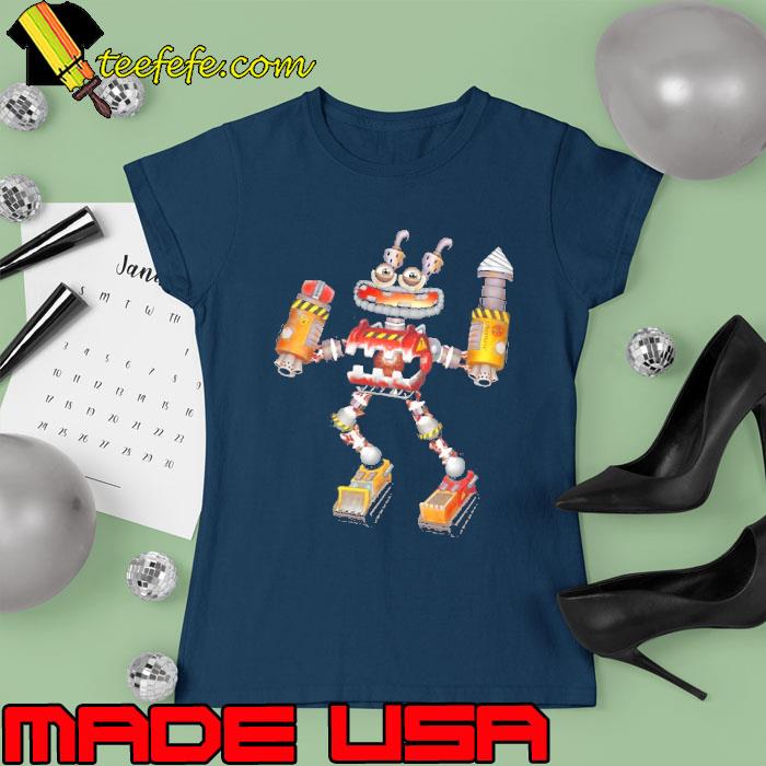 Design My Singing Monsters Wubbox Shirt Ladies tee Design My Singing Monsters Wubbox Shirt Ladies tee