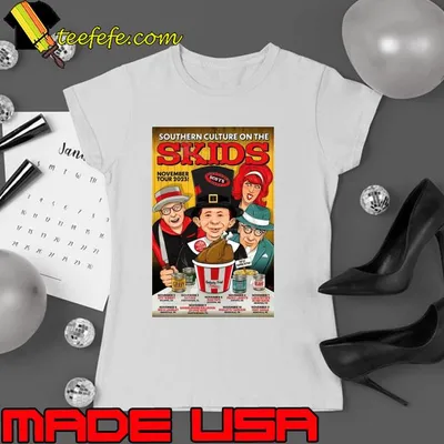Design southern Culture On The Skids November Tour 2023 Poster shirt