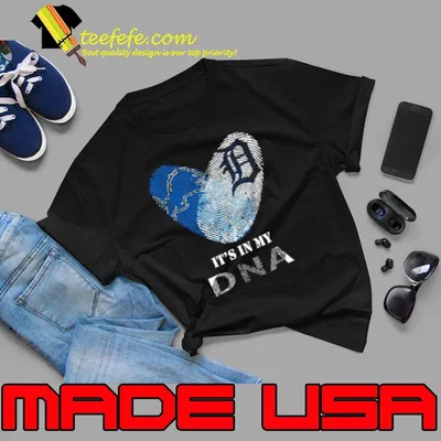 Detroit Lions And Detroit Tigers Heart It’s In My Dna 2023 shirt
