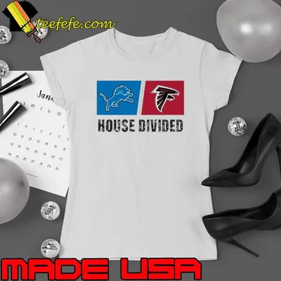 Detroit Lions vs Atlanta Falcons House Divided Shirt