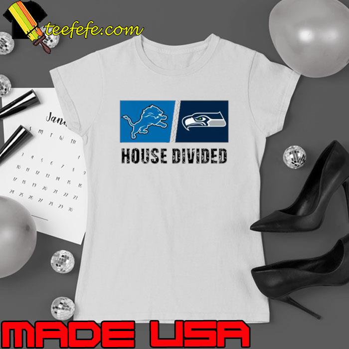 Detroit Lions vs Seattle Seahawks House Divided Shirt