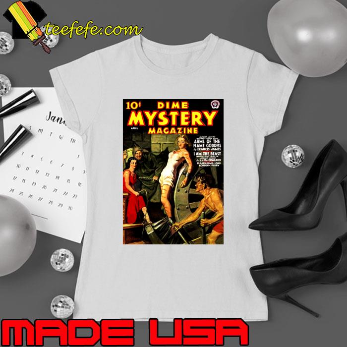 Dime Mystery Magazine Cover April 1938 Poster T-Shirt