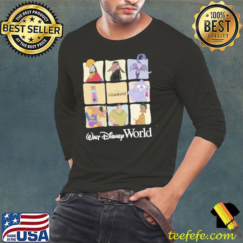 Disney Vintage The Emperor's New Groove Characters Shirt Long Sleeve Tee Disney Vintage The Emperor's New Groove Characters Shirt Long Sleeve Tee
