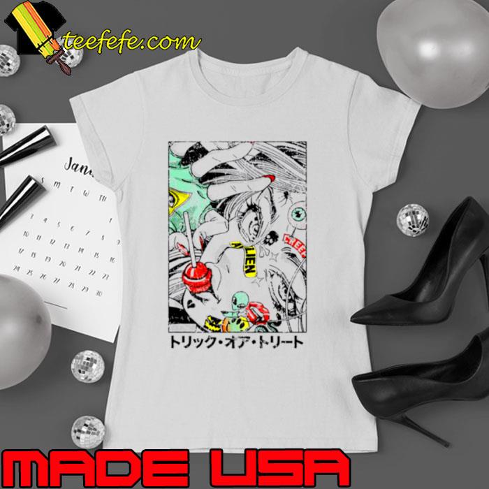 Elvis The Alien Ayylien Lollipop Girl shirt